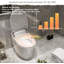 Toilette bidet allongée à double chasse