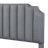 Upholstered Full Panel Bed Light Grey-225307072
