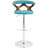 Briunna Swivel Upholstered Adjustable Height Counter Stool-1053799623