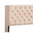 Elegant King Upholstered Transitional Bed