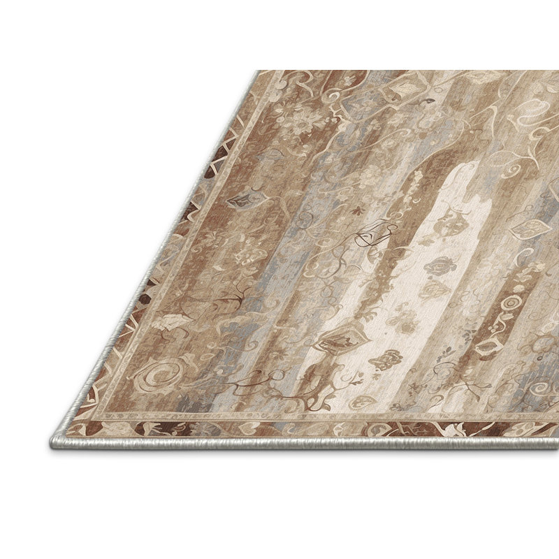 Cascading Layers Rug, Square 4'