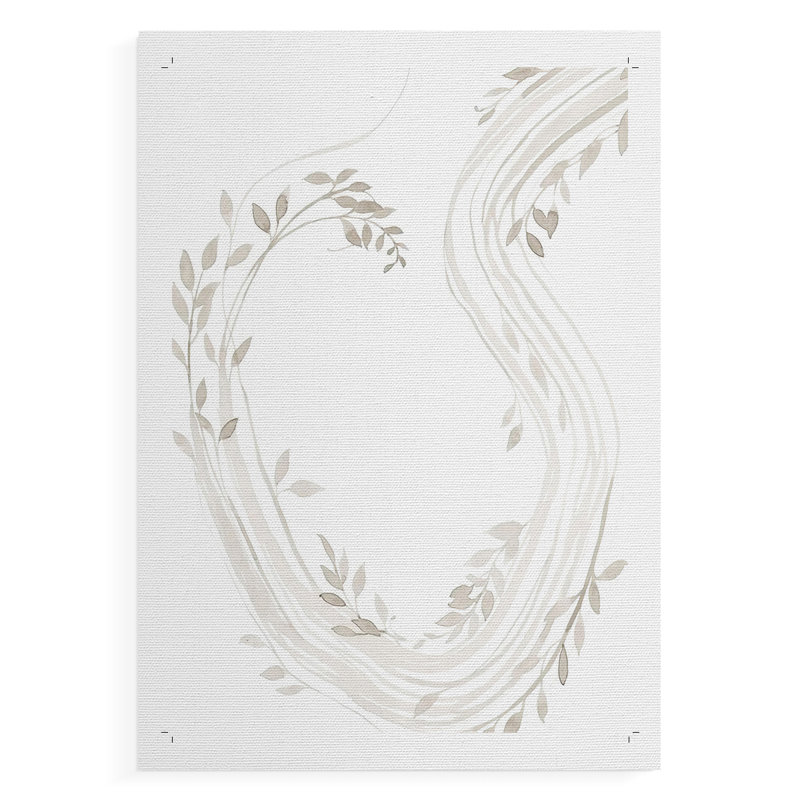 Light Vines II - Impression sur toile seulement - NON CADRE, H 18 po x l 12 po