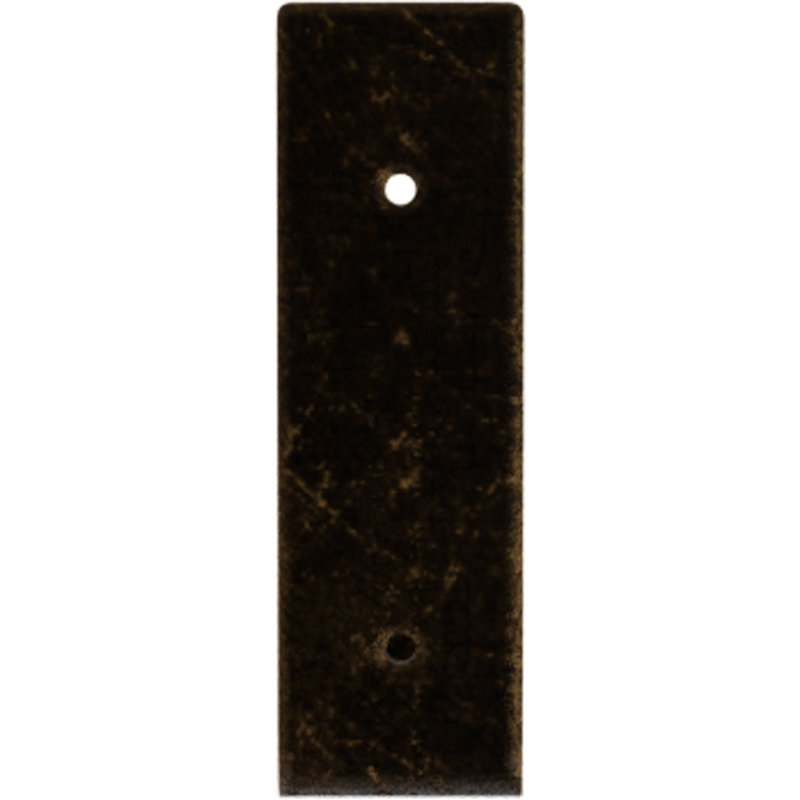 Support de tablette en acier, H 5 po x l 2 po x P 10 po, Antiqued Brass