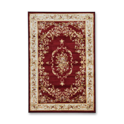 Tapis beige tissé traditionnel Mosso