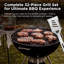 Ensemble d'accessoires de barbecue en acier inoxydable 32 pièces Kaluns