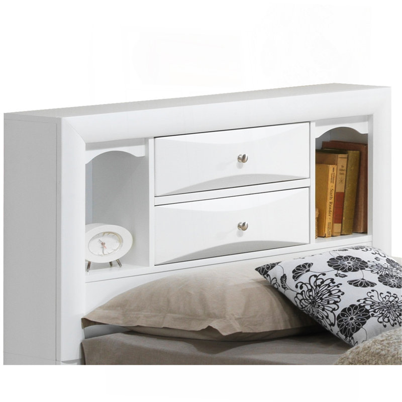Lit de rangement simple élégant pour espaces modernes
