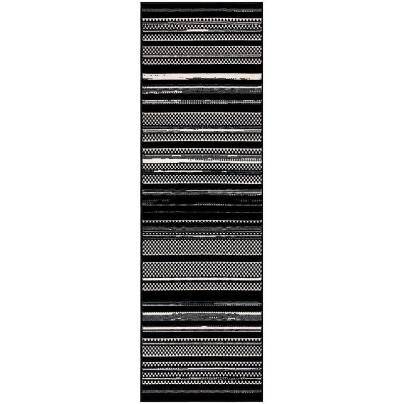 Cynequa Abstract Indoor Rug, Runner 2'3" x 7'6"