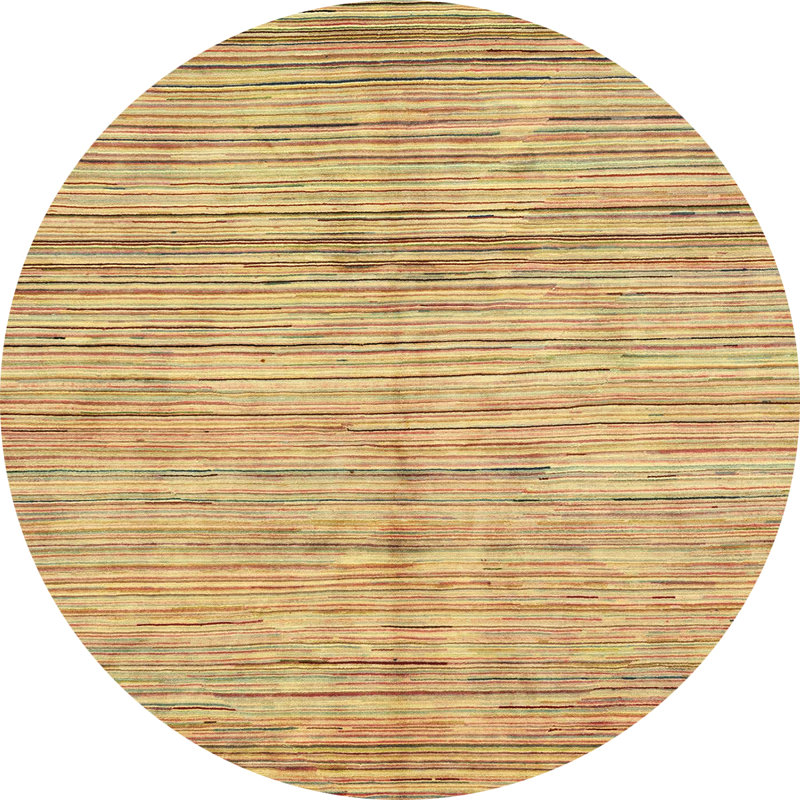Abstract Indoor Rug, Round 8'