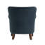 Velour Upholstered Armchair-1187404962