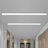 4-Pack 8FT Length 2.5"Width Strip Ceiling Light