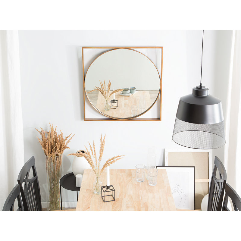 Ollis Metal Wall Mirror