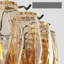 Lustre tambour en cristal (noir)