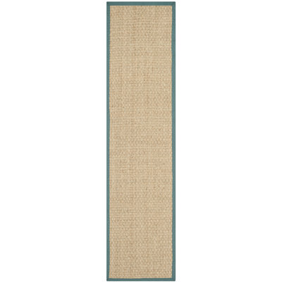 Auckland Natural/Light Blue Rug