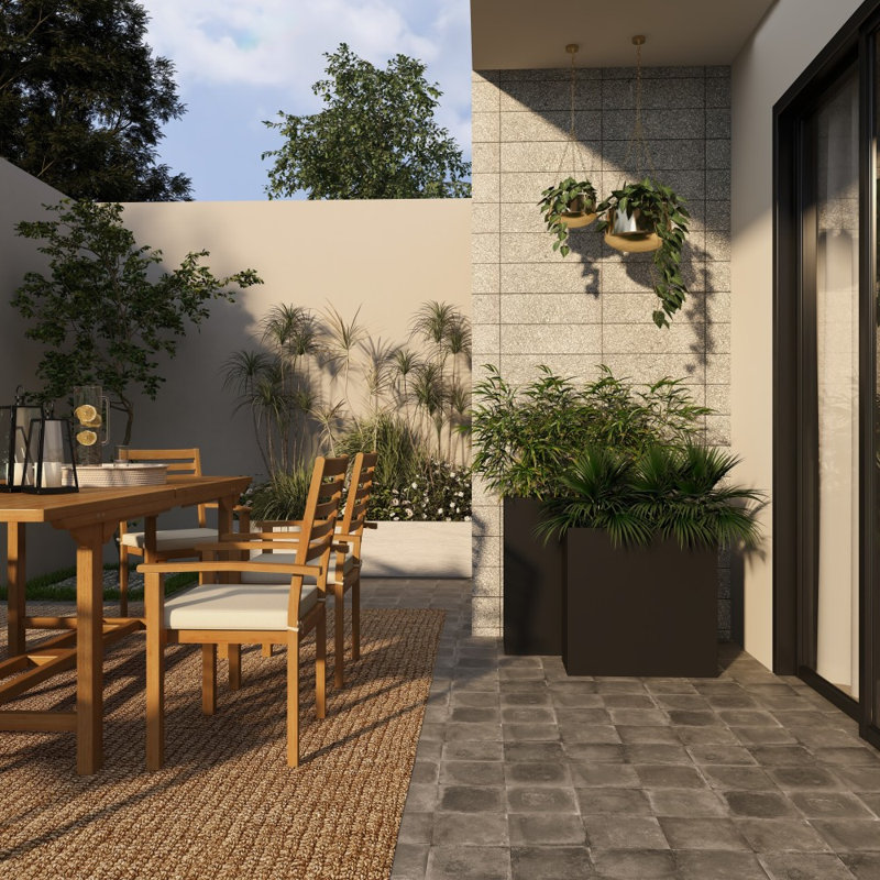 Anterion Metal Hanging Planter