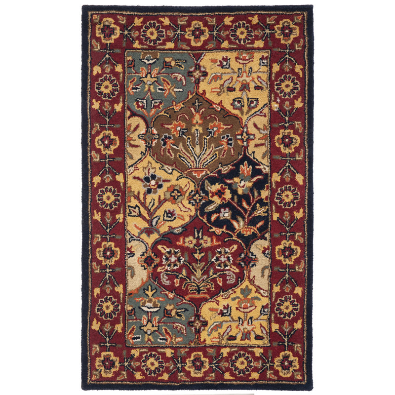 Wahcheechee Hand Tufted Wool Oriental Rug, Rectangle 3' X 5'