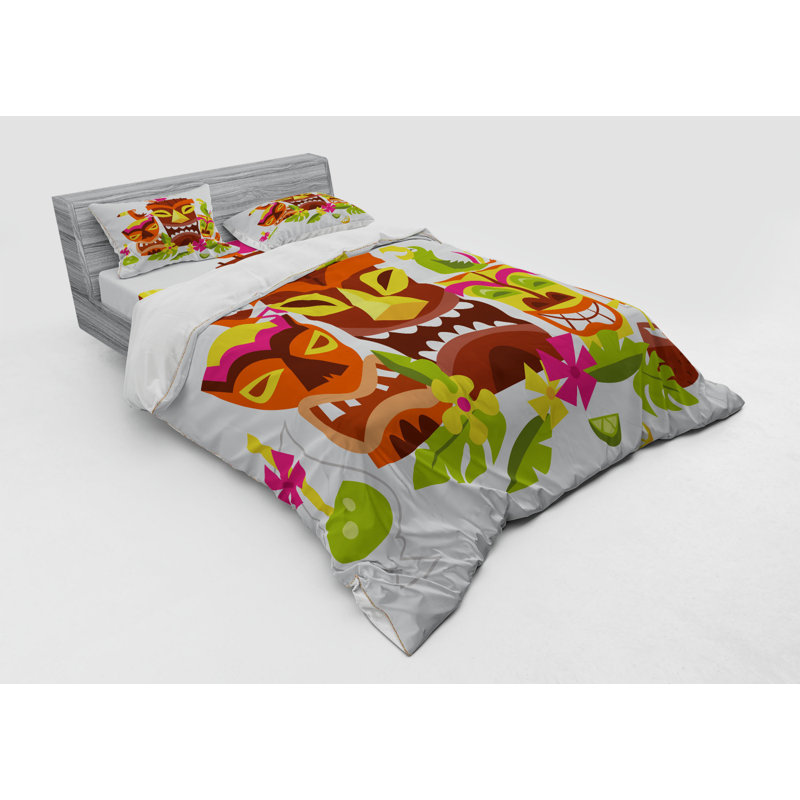 Polyester Duvet Cover, Queen Duvet Cover + 3 Additional Pieces