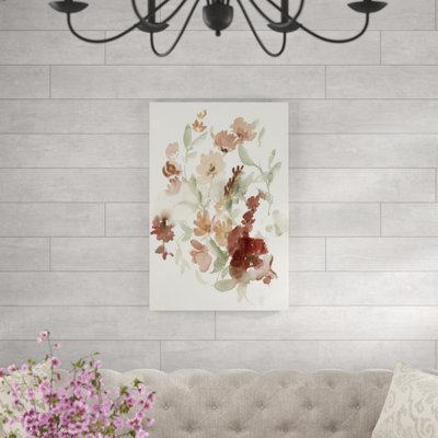" Waning Bouquet I " by Jennifer Goldberger Painting Print