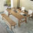 Brown Rectangular Solid Wood desk-108954249