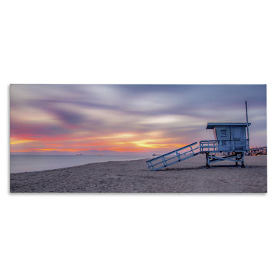 «Beach Hut Sunset» par Jeff Poe