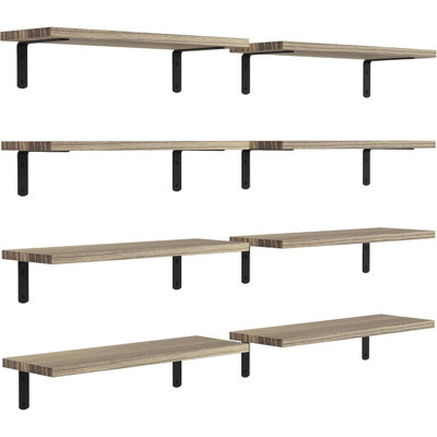 8 -Piece Floating Shelf