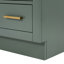 Meuble-lavabo double en bois massif 72 po avec plateau en quartz Carrara de 1,5 po Thornaby-1980216830-1985119501
