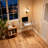 Acrylic Desk, Modern Writing Table For Home Office (Clear, Small)-9141509-9141511