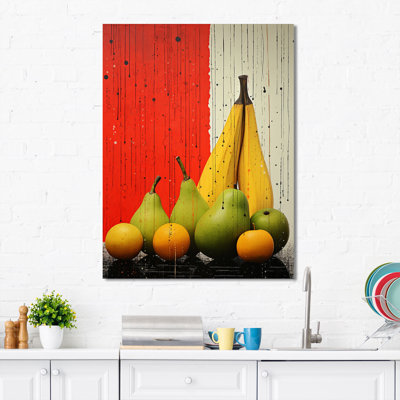«Fruit Harvest Spectrum Différent II» sur toile