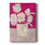 Fuchsia Arrangement I -Custom Wrapped Gallery Cavas-117752321
