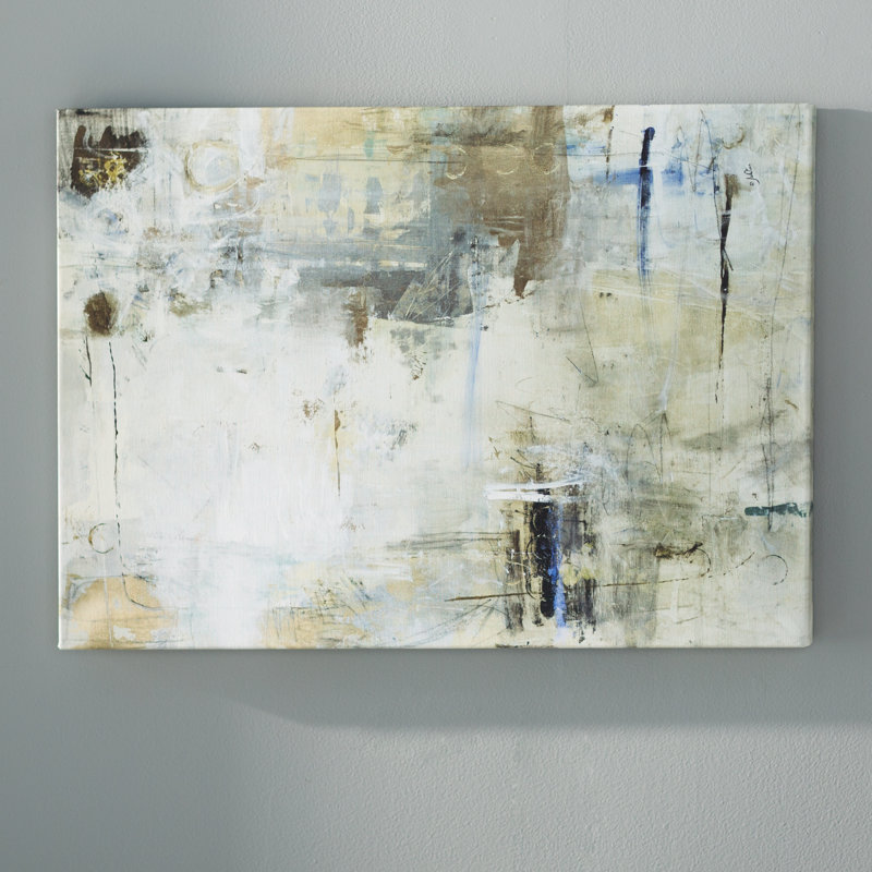 «Asking for White» par Julian Spencer - reproduction d'art, H 8 po x l 12 po x p 0,75 po, Toile tendue