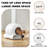 New Automatic Cat Litter Box For 1-3 Cats, Smart Self-cleaning Litter Box For Kittens, App-controlled Kitty Litter Box, Advanced Odour Control & Waste Disposal System, Easy To Use For Multiple Cats & Hassle-free Maintenance