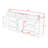 Farmhouse Sideboard with 3 Drawers, Adjustable Shelves and Open Storage-796955837