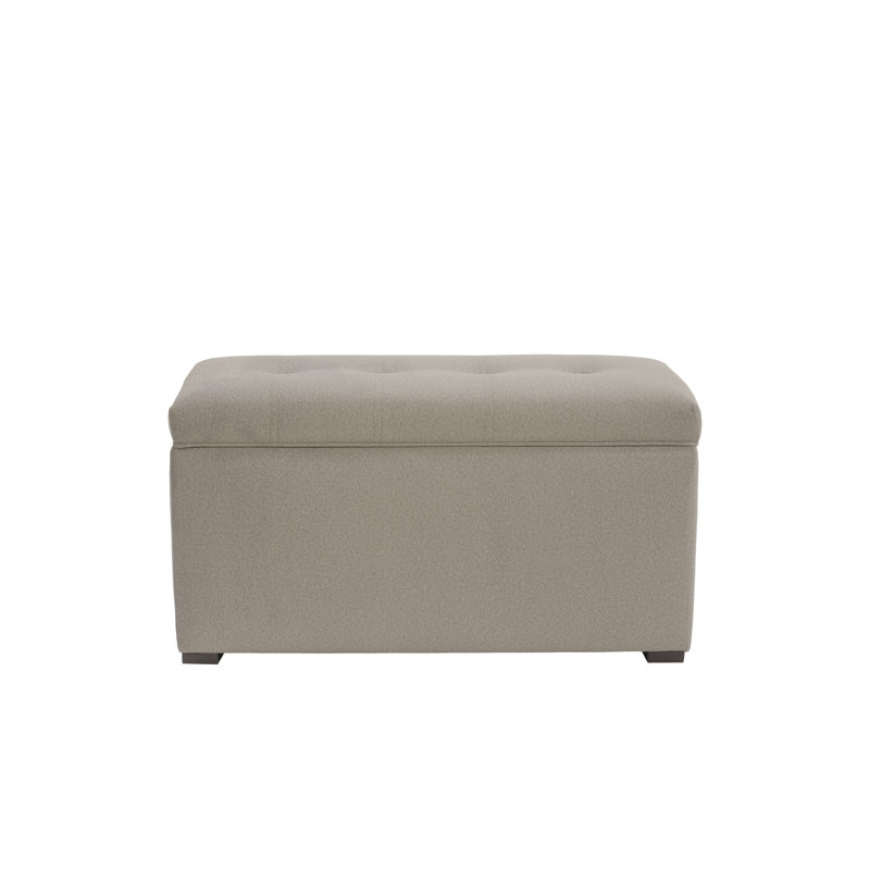Angela Lift Top Storage Bench, Taupe