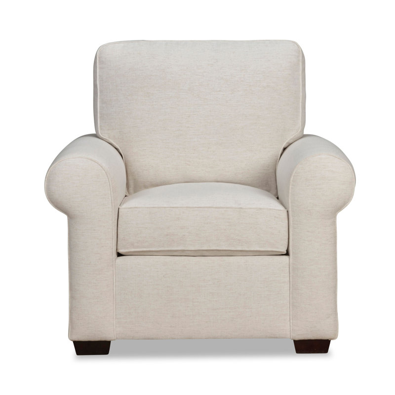 Fauteuil Porter, Chenille Nompton Snow Crypton®