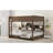 Safe Queen Over Bunk Bed With Storage Compartments And Sockets In Antique Finish Spacious-551912273