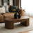 Clova - Modern Walnut Coffee Table-1684410565