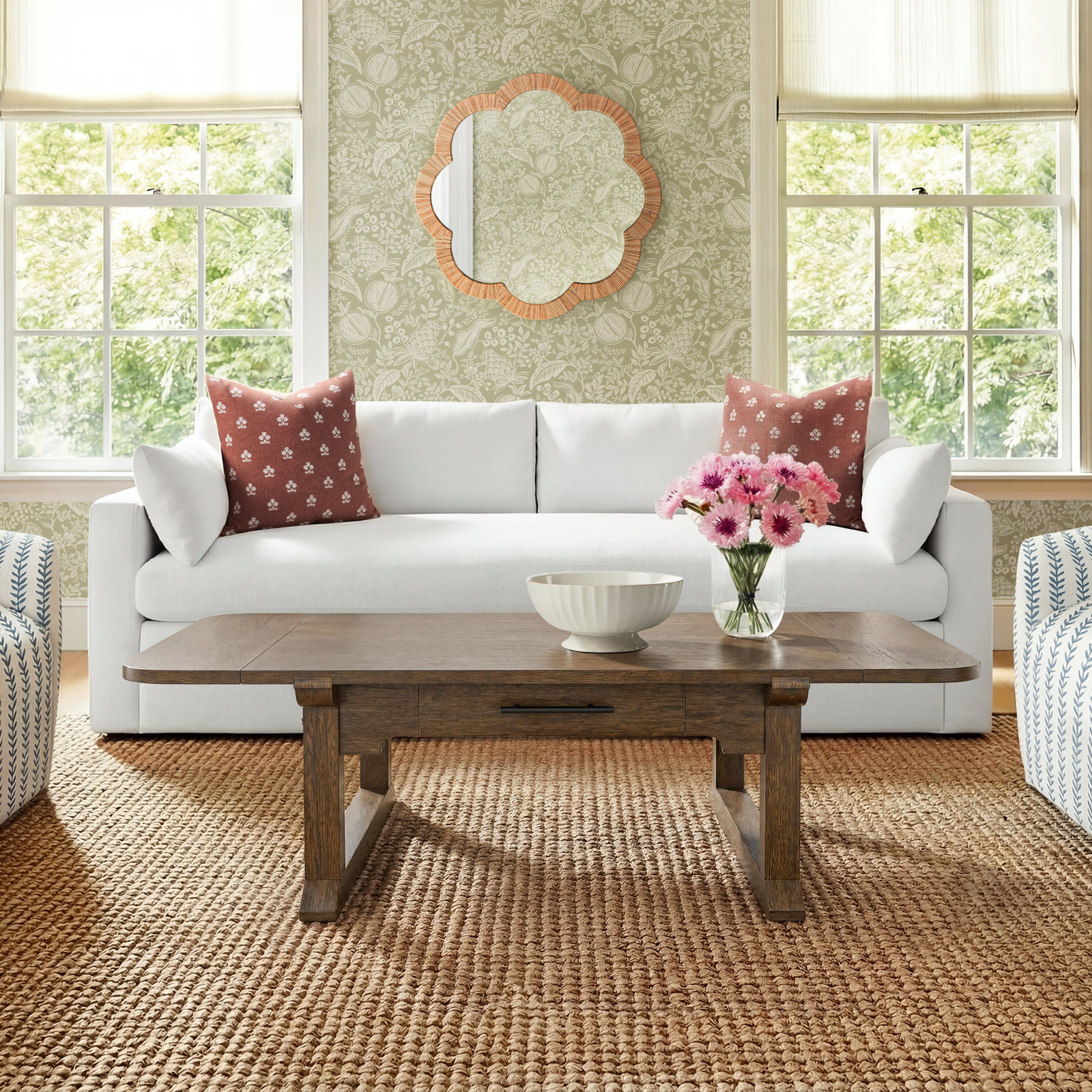 Billie 60" Oak Coffee Table