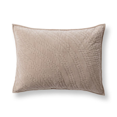 Elms Velvet Pebble Standard Sham
