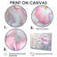 «Pink Glowing Symphony Of Iris I», reproduction d'art iris-2069193762-2069193764-2069193765