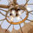 Anaise 8 - Light Dimmable Drum Chandelier