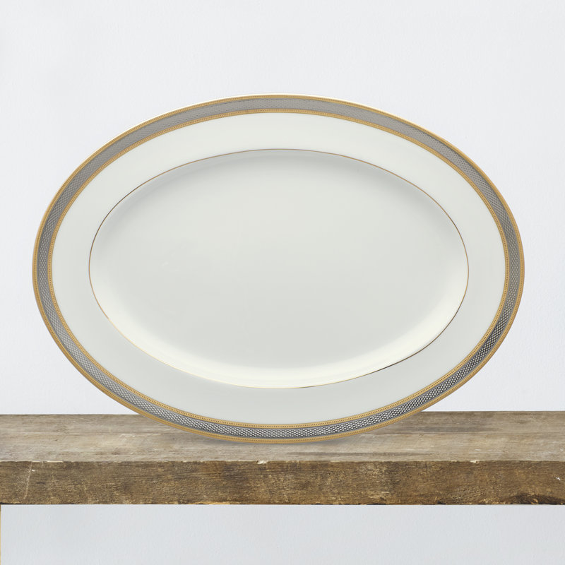 Noritake Brilliance Oval Platter, 1.25" H x 11.5" W x 16" L