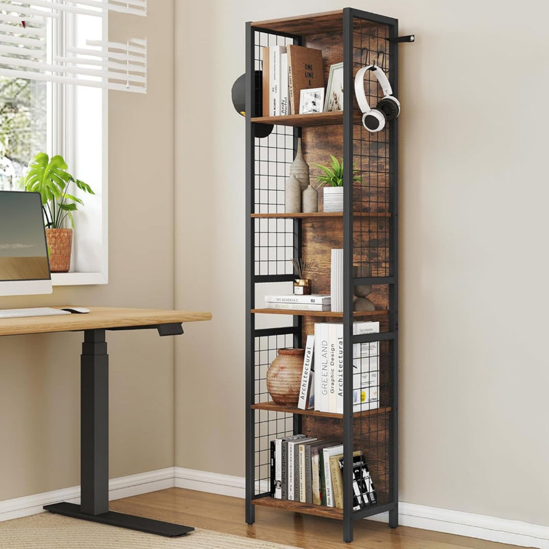 175.6 cm H Steel Standard Bookcase, 175.6 cm H x 40 cm W x 30 cm D x