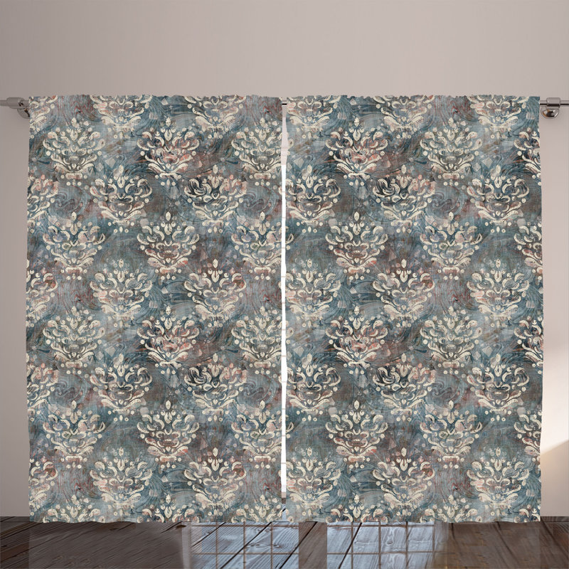 Semi Sheer Curtain Pair