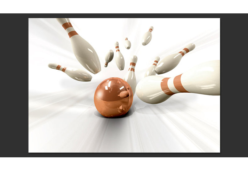 Bowling 2.1m L x 300cm W Wallpaper