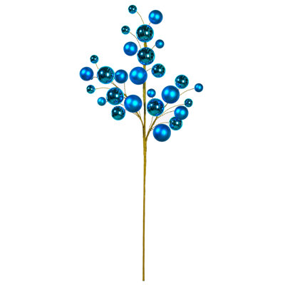  30" Ball Ornament Spray.