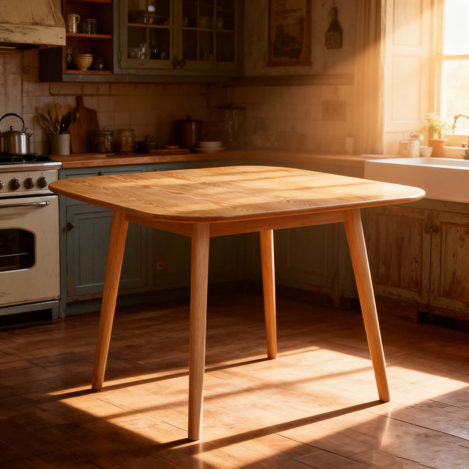 Louise Dining Table, Natural