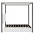 Upholstery Metal Canopy Bed-1234151827-1234151826