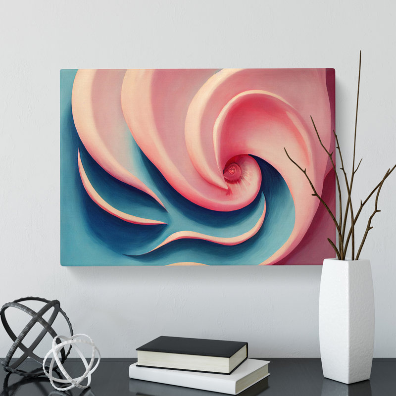 Seashell Art Vol.2 Abstract - Wrapped Canvas, 35cm H x 50cm W x 3cm D