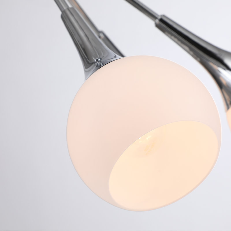 Evansville 6 - Light Sputnik Pendant, Chrome