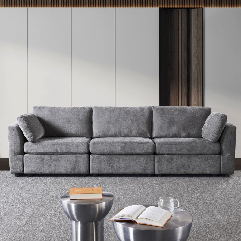 Canapé 113 po, Gris