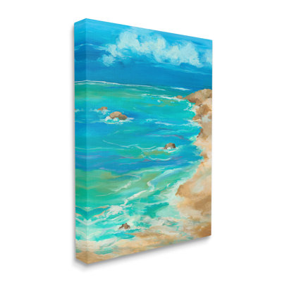 «Vivid Rocky Beach Cove» par Liz Jardine